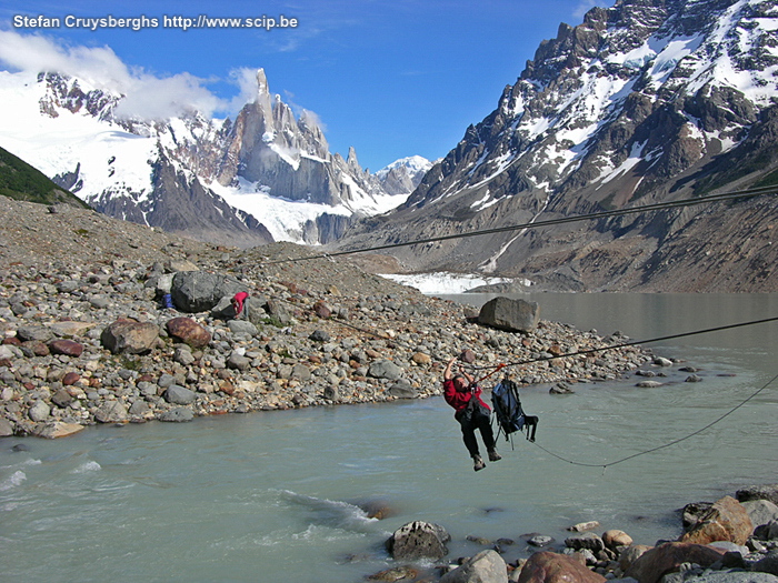 Glaciar Torre - River Crossing the river Stefan Cruysberghs